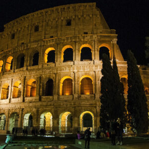 coliseu a noite, roma